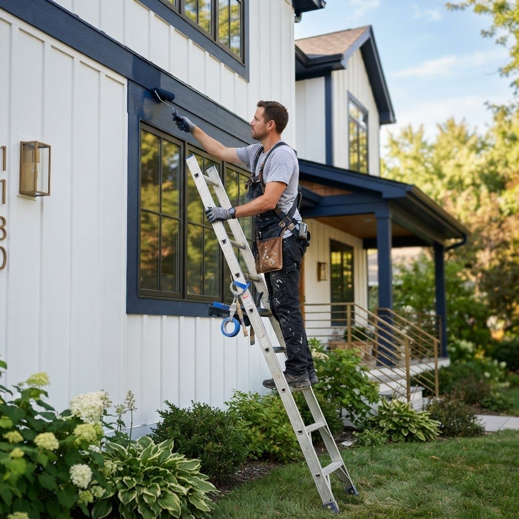 Exterior painting project