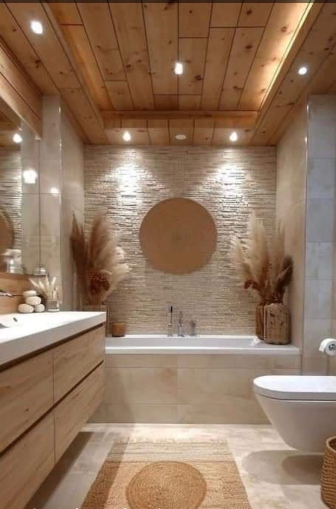 Bathroom renovation with custom shower enclosure