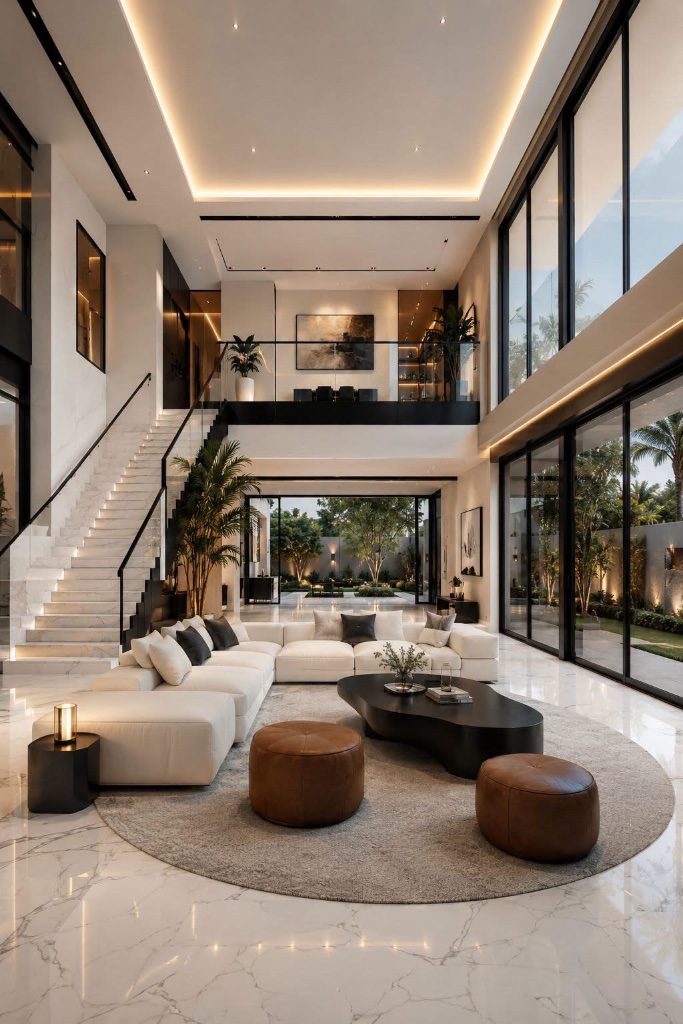 Luxury home with new energy-efficient windows