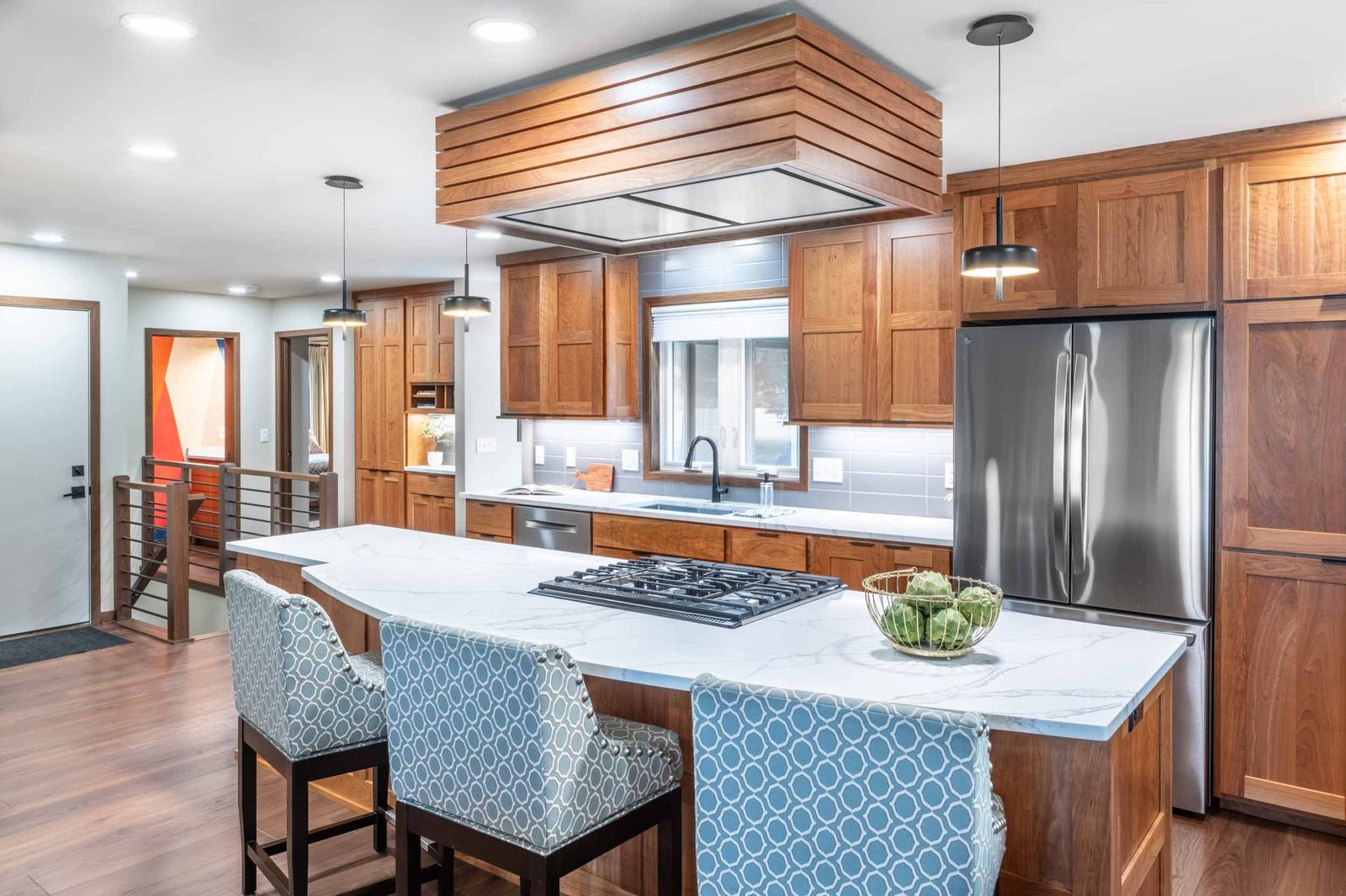 Beautifully finished interior space showcasing a completed whole-home renovation